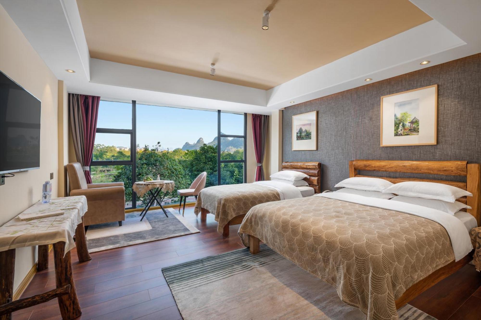Guilin Village Creek Inn-Free Private Car Pick Up Station Stay 3 Nights Eksteriør bilde
