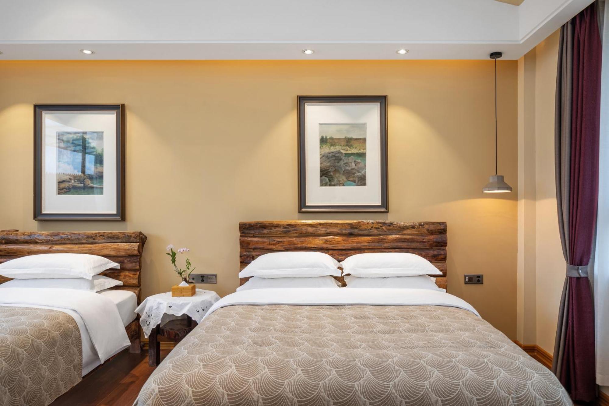 Guilin Village Creek Inn-Free Private Car Pick Up Station Stay 3 Nights Eksteriør bilde