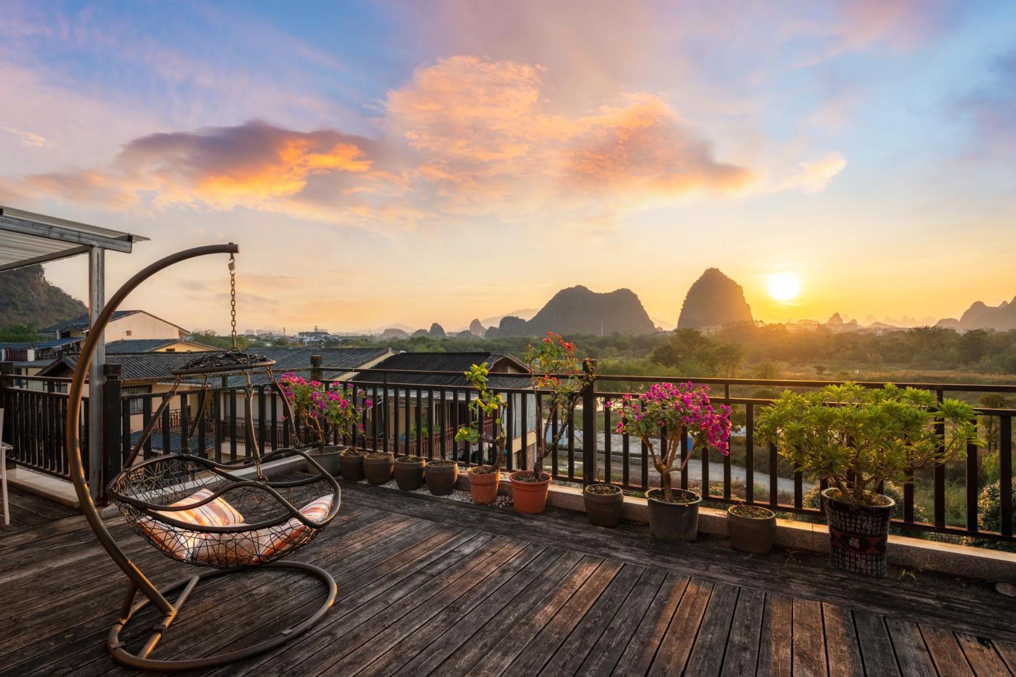 Guilin Village Creek Inn-Free Private Car Pick Up Station Stay 3 Nights Eksteriør bilde