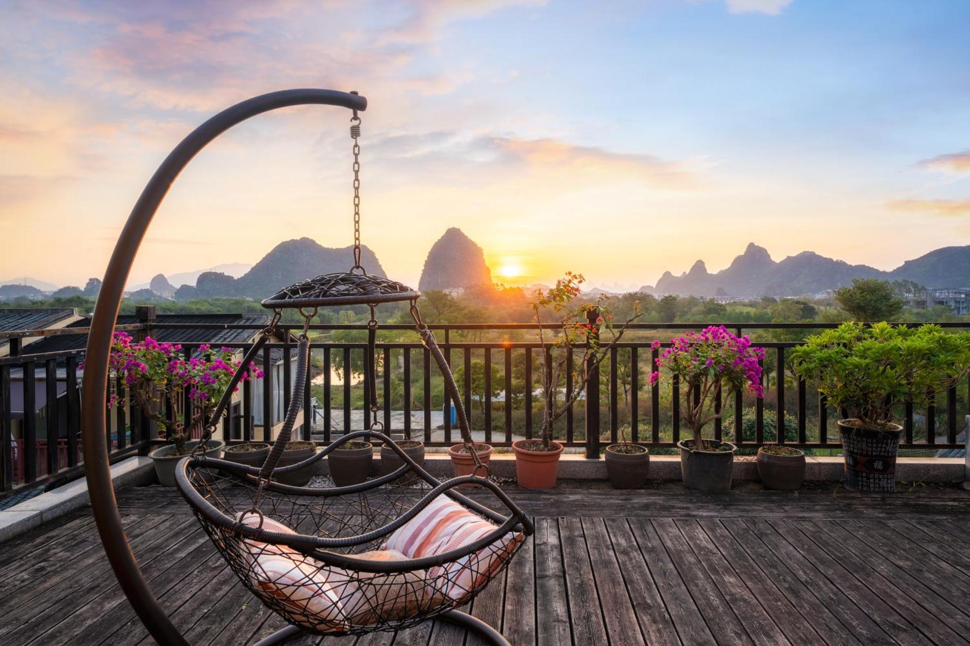 Guilin Village Creek Inn-Free Private Car Pick Up Station Stay 3 Nights Eksteriør bilde