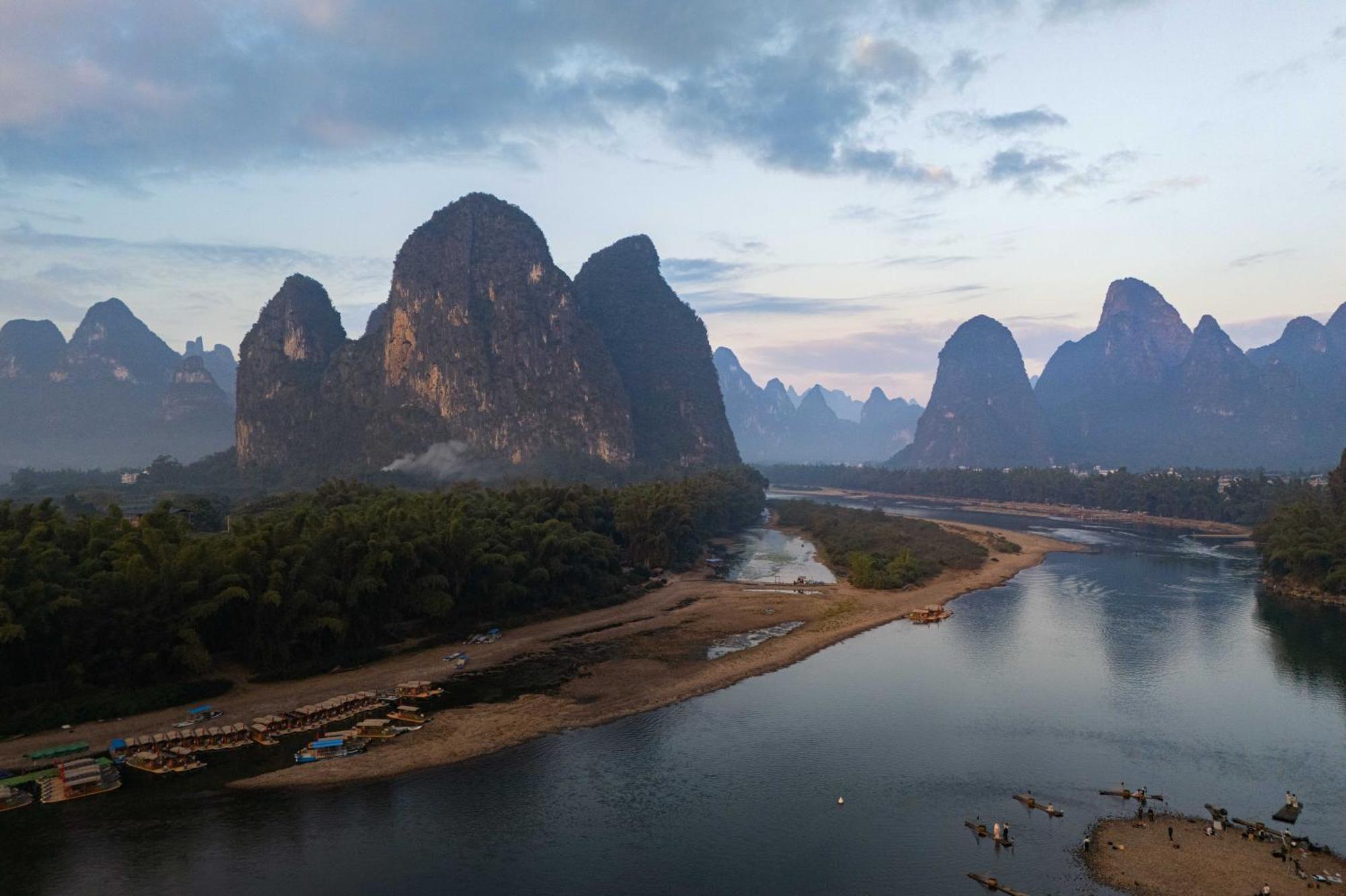 Guilin Village Creek Inn-Free Private Car Pick Up Station Stay 3 Nights Eksteriør bilde