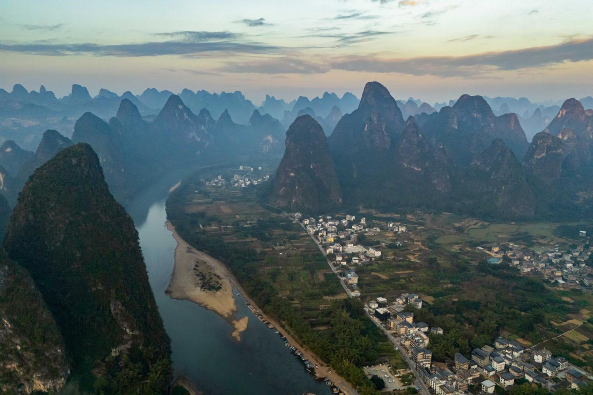 Guilin Village Creek Inn-Free Private Car Pick Up Station Stay 3 Nights Eksteriør bilde