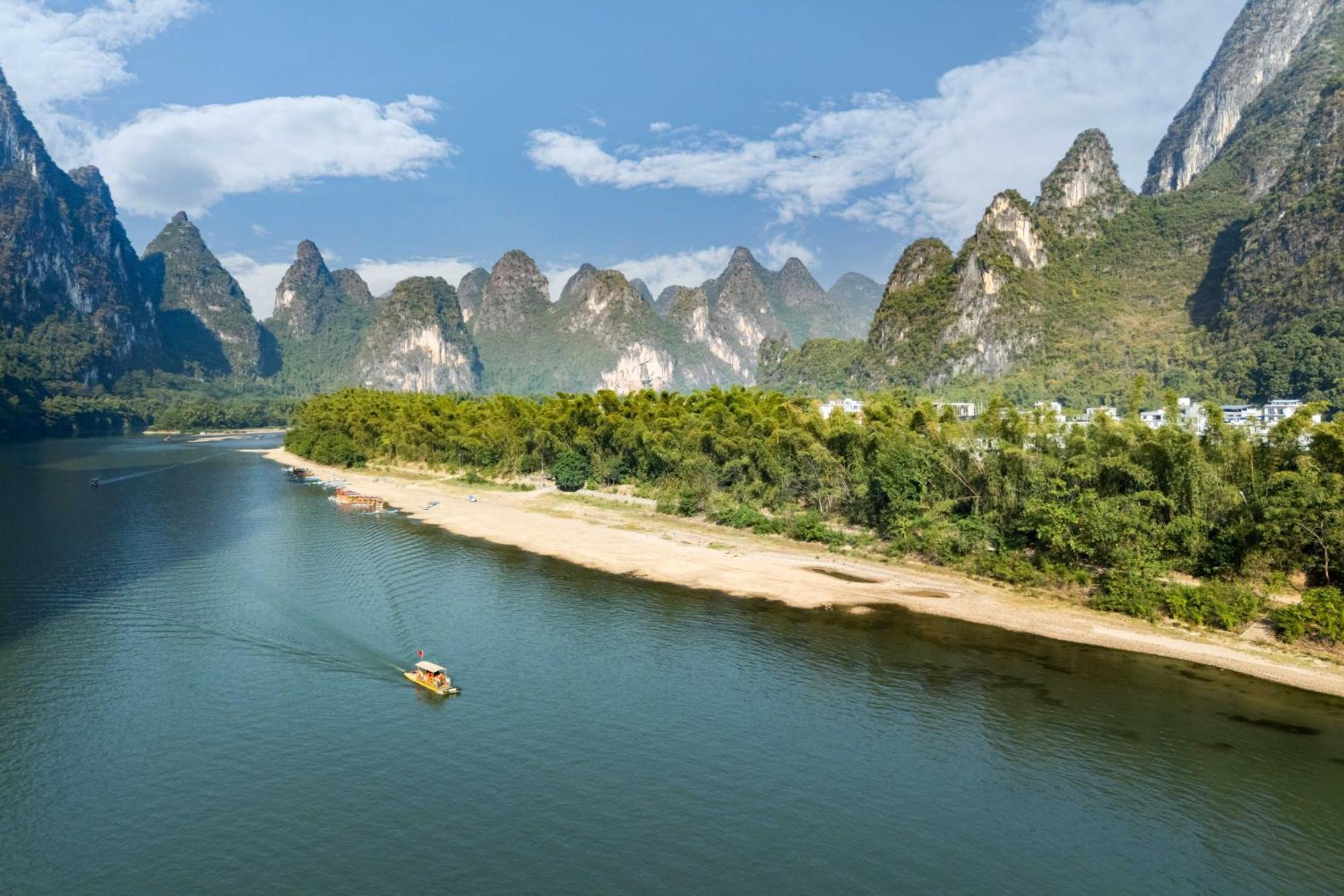 Guilin Village Creek Inn-Free Private Car Pick Up Station Stay 3 Nights Eksteriør bilde