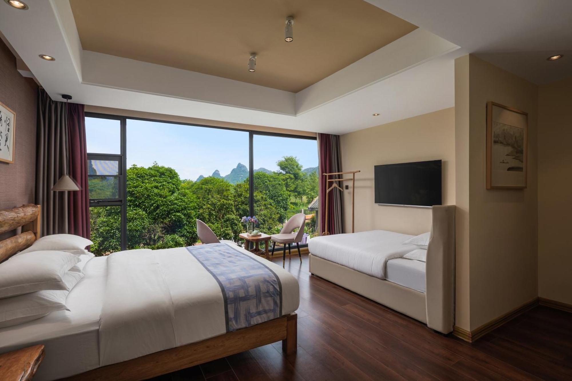 Guilin Village Creek Inn-Free Private Car Pick Up Station Stay 3 Nights Eksteriør bilde